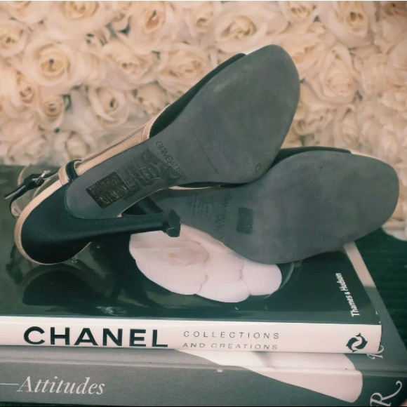 Giambattista Valli Satin Sling Back Heels - Picture 7 of 7